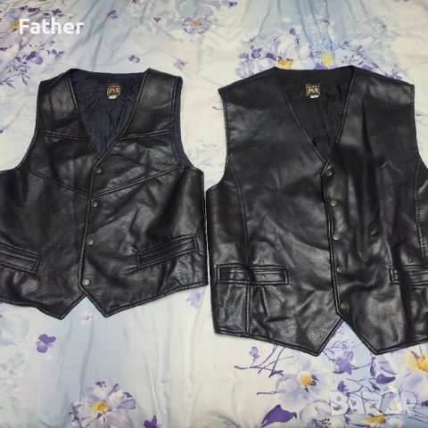 Кожени елеци размери M и L, снимка 6 - Други - 43884669