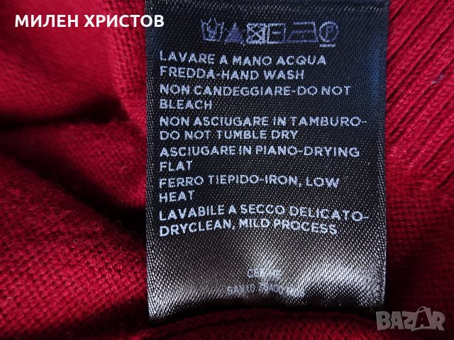 ERMENEGILDO ZEGNA-100% Оригинал-S, снимка 6 - Пуловери - 28789899