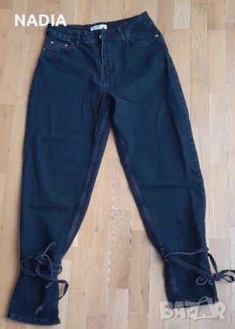 ^Дънки черни Pull&bear, снимка 4 - Дънки - 43349587