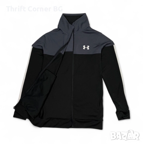 Under Armour оригинално мъжко тънко горнище , размер XS, снимка 2 - Спортни дрехи, екипи - 52231853