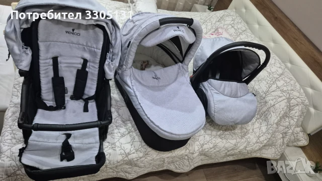Бебешка количка venicci , снимка 12 - Детски колички - 51368260