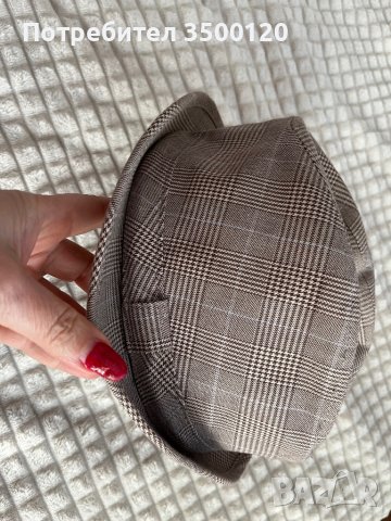 Елегантна шапка - туид- H&M, снимка 4 - Други - 43955946