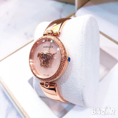 Луксозен дамски часовник Versace VECQ00718 Palazzo Rose Gold -35%, снимка 4 - Луксозни - 34886562