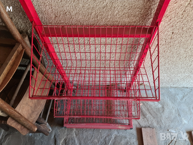 Стелаж за магазин на колелца , снимка 9 - Стелажи и щандове - 44865648