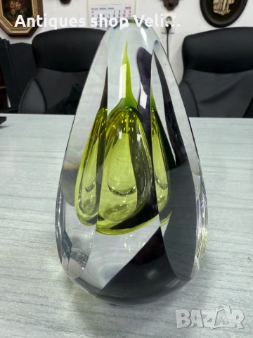 Дизайнерско преспапие SVAJA №7686, снимка 4 - Други ценни предмети - 52662383