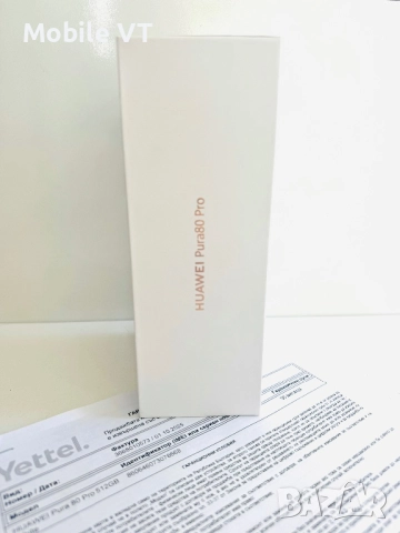 НОВ! Huawei Pura 80 Pro 512GB 12GB Ram White 36м.ГАРАНЦИЯ!, снимка 3 - Huawei - 52677187