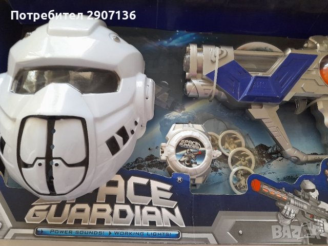 Комплект маска,часовник и оръжие с батерии на стар уорс, снимка 4 - Игри и пъзели - 38795937