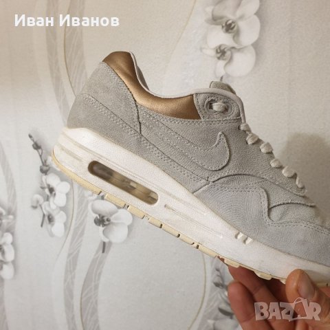 оригинални маратонки  NIKE  AIR MAX 1 PREMIUM номер 38,5, снимка 15 - Маратонки - 39598219