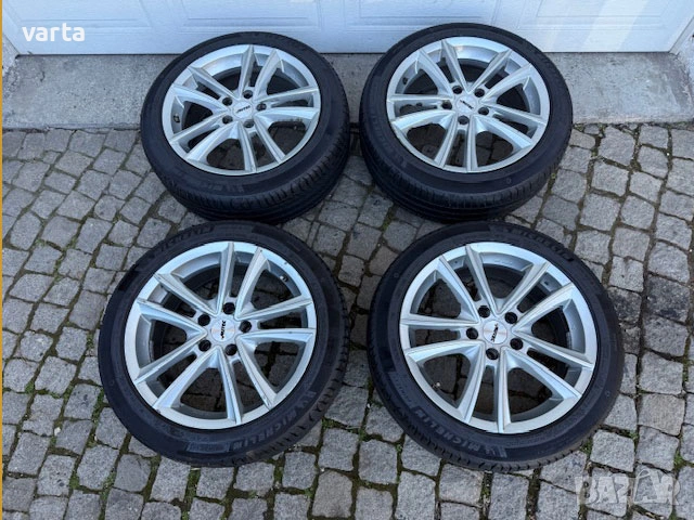 4бр джанти AUTEC 7,5х17 5х122 за МЕРЦЕДЕС / АУДИ / ФОЛКСВАГЕН / СЕАТ / ШКОДА 