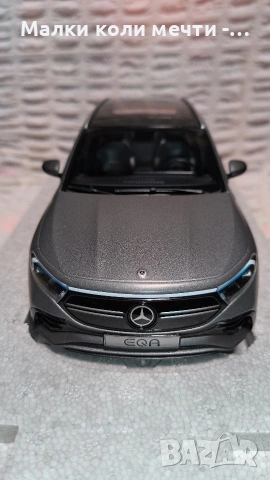 метална количка Mercedes EQA, 1:18 ,чисто нова, снимка 2 - Колекции - 53382729