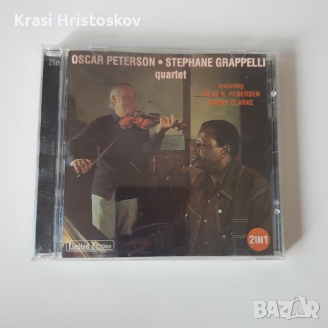 Oscar Peterson Stephane Grappelli Quartet vol 1 and vol 2 cd (limited edition)