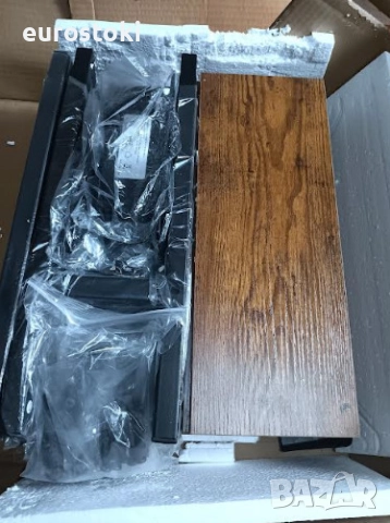 Конзолна маса VEDECASA със зарядна станция, тънка конзолна маса за спалня, коридор, хол, индустриале, снимка 8 - Маси - 52777484