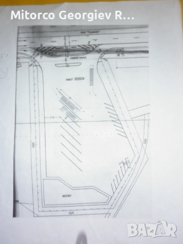 парцел с разрешително ПУП за хотел и TIR паркинг 