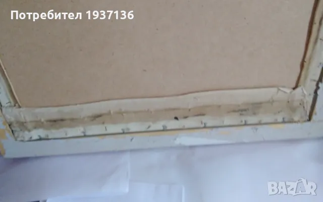 Стара картина масло върху платно опънато върху фазер подписана 1985 г, снимка 7 - Картини - 50223201