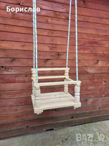 Дървени детски люлки, снимка 9 - Детски люлки - 39505408