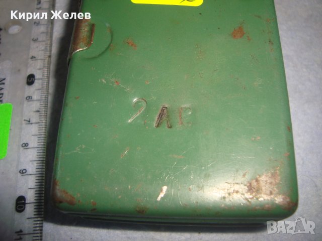 СВЕТЛИНА - СТАРО СИГНАЛНО МЕТАЛНО РЯДКО РЕТРО БГ - ФЕНЕРЧЕ ВОЕННО 32171, снимка 8 - Антикварни и старинни предмети - 38276922