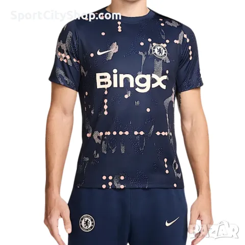 Мъжка тениска Nike Chelsea F.C. Academy Pro SE HJ2502-452, снимка 2 - Тениски - 49748664