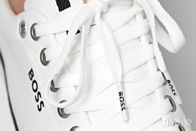 HUGO BOSS Aiden  платнени маратонки /кецове номер 44, снимка 3 - Кецове - 50785620