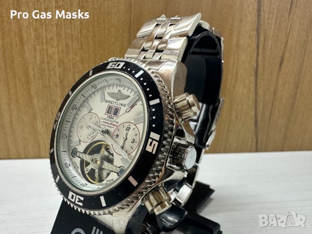 Часовник Breitling Автоматичен Chronometre Super Ocean Watch Modified Неръждаема стомана Минерлно ст, снимка 3 - Мъжки - 44025816