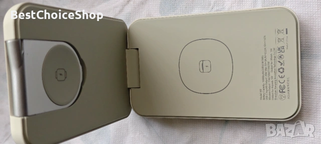 RORRY 10000mAh магнитна външна батерия, безжична зарядна станция, снимка 4 - Външни батерии - 53399264