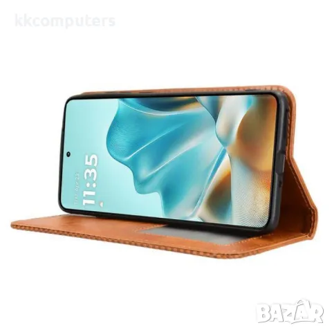 Motorola Edge 60 Fusion Retro-skin Magnetic Кожен Калъф и Протектор, снимка 8 - Калъфи, кейсове - 50078635