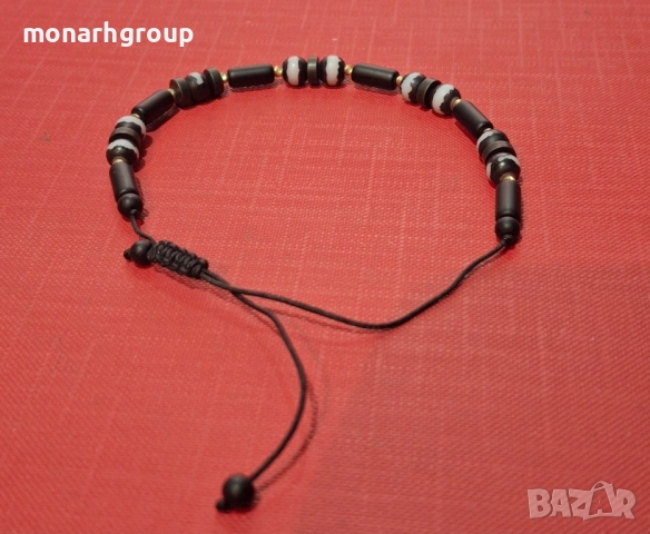 Златна гривна тип конец, снимка 4 - Гривни - 52518152