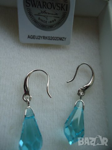 комплект висулка и обеци Сваровски, снимка 3 - Бижутерийни комплекти - 39644149