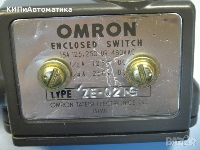изключвател Omron ZE-Q21-G Enclosed Switch Roller Plunger 15A, снимка 6 - Резервни части за машини - 43861814