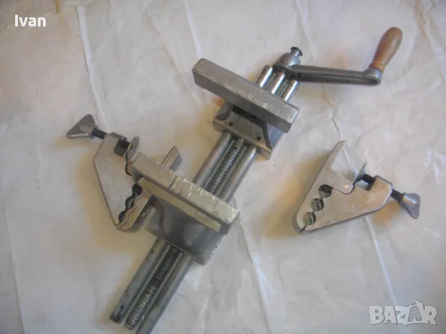 Швейцарско Алуминиево Оригинално Дърводелско МЕНГЕМЕ ZYLIZZ SWISS MADE Захват 165мм, 3,0кг , снимка 2 - Менгемета - 47459226