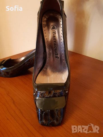 Токчета ала Гауди стил-цветно:) И Barracuda, И Лорена естествена кожа,велур и лак- над 45% отстъпка, снимка 9 - Дамски елегантни обувки - 32317249