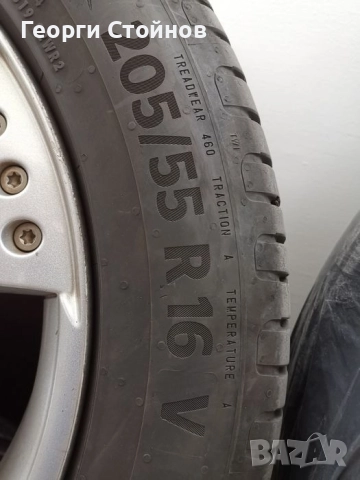 Гуми летни с алуминиеви джанти Irmscher - Continental UltraContact 205 55 16 V DOT 1222 , снимка 4 - Гуми и джанти - 51713100