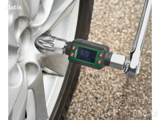 Parkside дигитален динамометричен ключ, снимка 3 - Други инструменти - 49577883