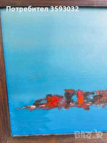 Две стари маслени картини , снимка 4 - Картини - 52162276