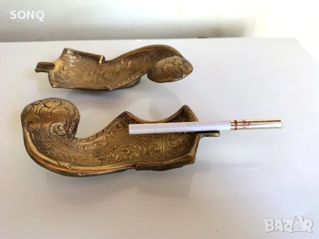 Страхотни Стари Бронзови Пепелници, снимка 10 - Антикварни и старинни предмети - 50045898