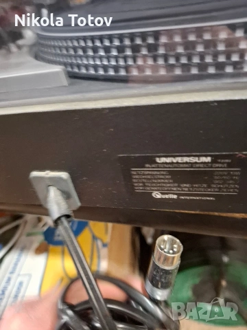 Продава се грамофон Univesum-6000. , снимка 8 - Грамофони - 53407751