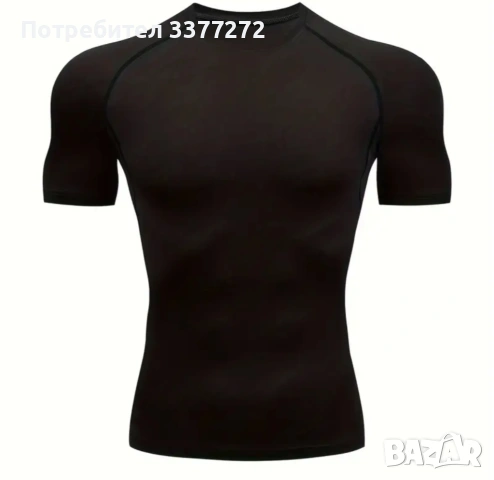 Compression T-Shirt (Спортна тениска за фитнес), снимка 4 - Тениски - 53034882