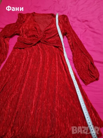 Официална нова червена рокля , снимка 6 - Рокли - 51168434