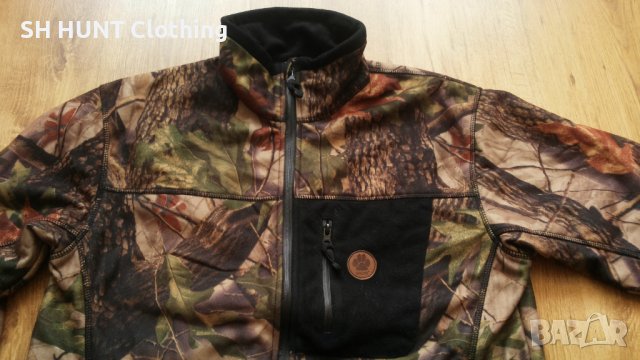 GAUPA of NORWAY WINDPROOF Fleece Jacket размер S / M за лов горница вятърно устойчива - 514, снимка 3 - Екипировка - 43734371