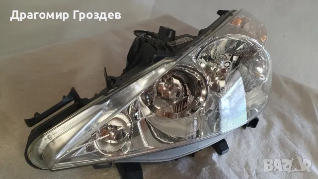 Оригинален, оборудван ляв фар за Пежо 207 / Peugeot 207, снимка 3 - Части - 49752541