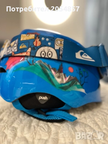 Детска каска и очила UVEX, снимка 2 - Други - 53083626