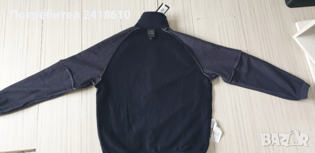  Armani Exchange A/X  Milano Full Zip Oversize Mens Size XS НОВО! ОРИГИНАЛ! Мъжко Горнище!, снимка 9 - Спортни дрехи, екипи - 51924520