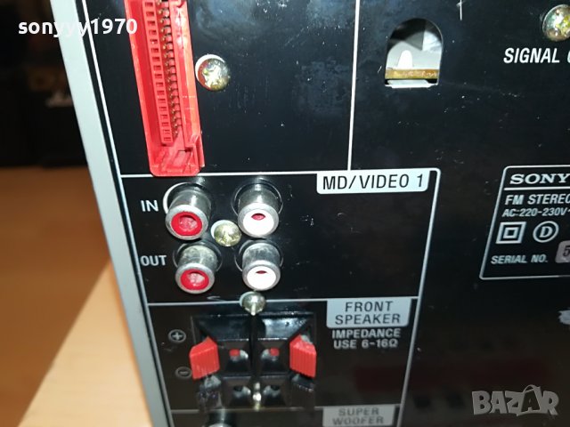 SONY STR-W550 2908221246, снимка 11 - Ресийвъри, усилватели, смесителни пултове - 37833475