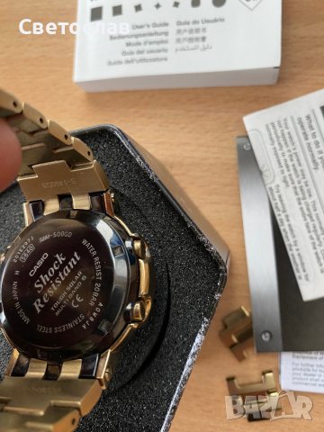 Часовник Casio G-Shock AWM-500GD-9AER Solar, снимка 6 - Мъжки - 43893227
