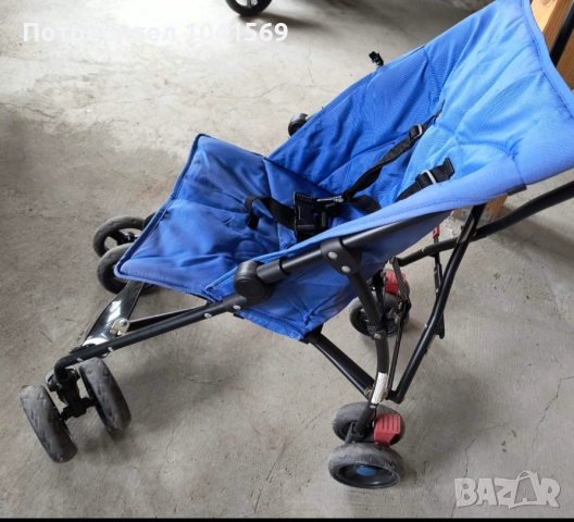 Количка тип чадър+ подарък чадър за сянка