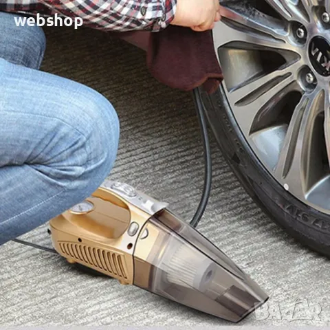 Супер мултифункционална 100W автомобилна прахосмукачка 4 в 1, снимка 8 - Аксесоари и консумативи - 47309863