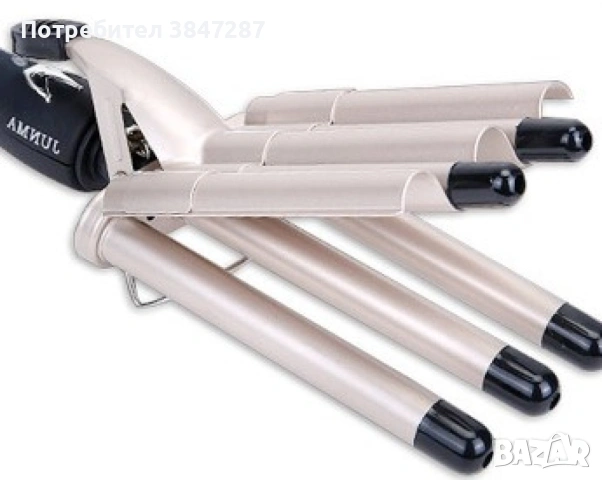 Ретро преса с пет цилиндъра Gemei , снимка 5 - Преси за коса - 53473452