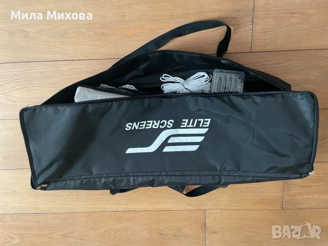 EliteScreen Yardmaster - 100" 4К екран за проектор НЕОТВАРЯН!, снимка 6 - Плейъри, домашно кино, прожектори - 52812052