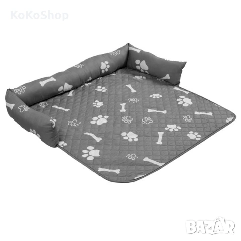 Легло за кучета-80х75 см./непромокаема постелка за домашни любимци, снимка 3 - За кучета - 53190781