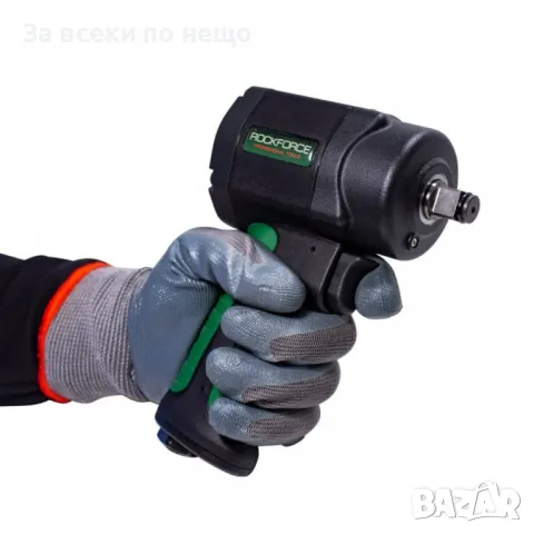 Пневматичен гайковерт с къс шпиндел 1200 Nм 1/2" RockForce, снимка 7 - Други инструменти - 50334416