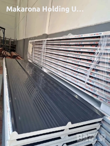 Сандвич панели за стена и покрив 4 см 